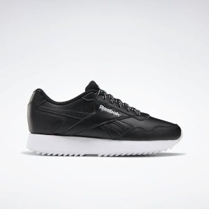 Adidasy Damskie Reebok Royal Glide Ripple Czarne/Białe PL 91WCBLK